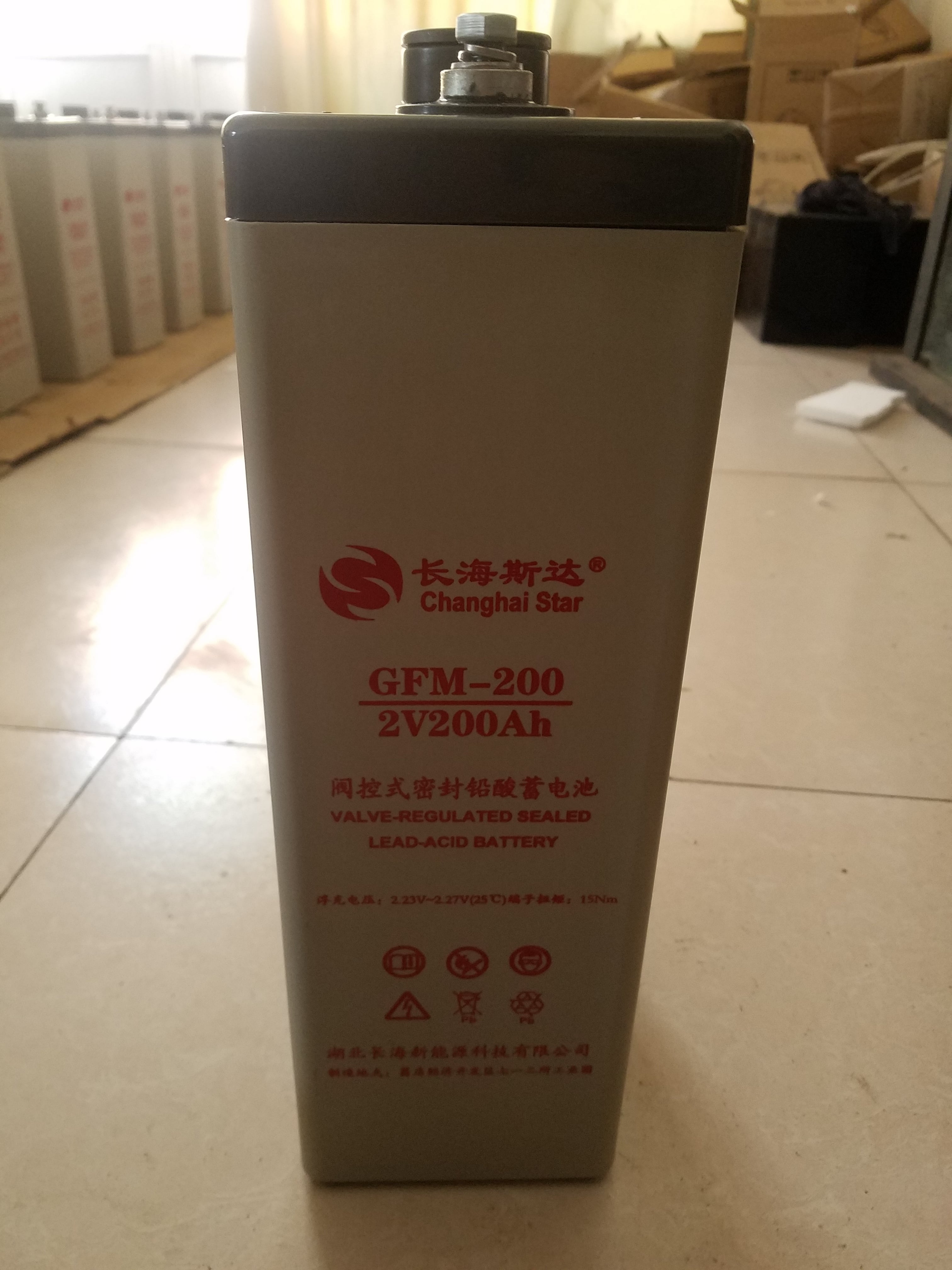 长海斯达蓄电池GFM-200